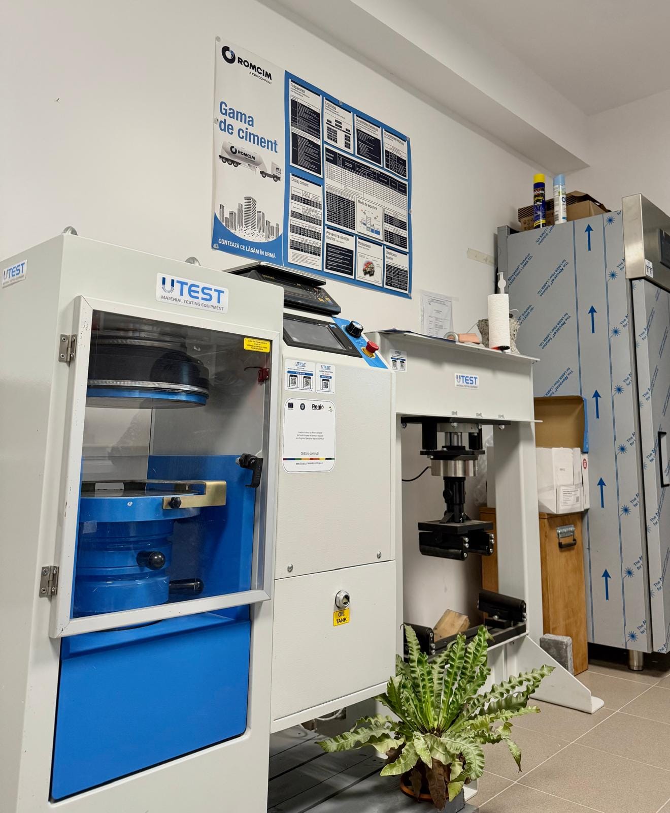 testare beton si agregate